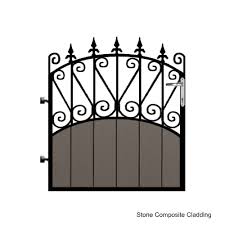 Garden Gates Metal Framed Timber