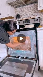 Oven Door To Clean The Double Glass