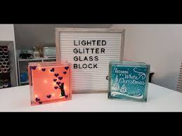 How To Decorate Glass Blocks With