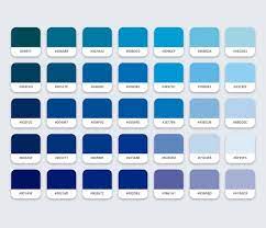 Premium Vector Blue Color Palette