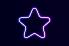 Neon Icon Star Graphic By Jatmika