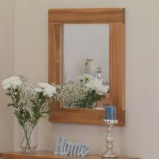 Velum Wall Bedroom Mirror In Chunky