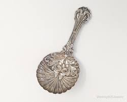 Art Nouveau Large Silver Spoon