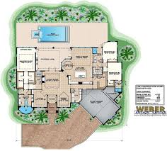 Coastal Contemporary Floor Plan