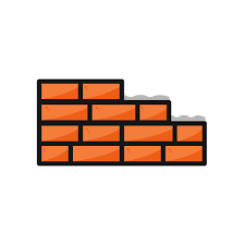 Brick Wall Icon Brick Wall Logo