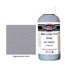 Gray Bed Liner Tint 3 Ounce Bottle