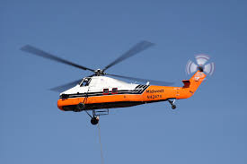 sikorsky s58 heavy lift helicopter
