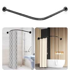 Stainless Steel Curved Shower Rod L