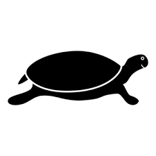 Simple Turtle Silhouette Png And Vector