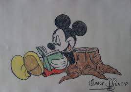 Buy Vintage Cartoon Walt Disney Mickey