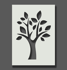 Tree Stencils Reusable Stencils For