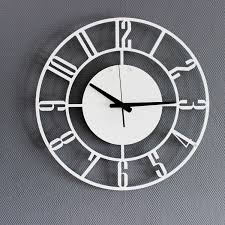 Black White Clock