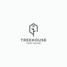 Tree House Logo Icon Design Template