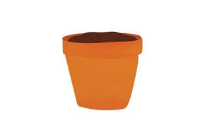 Empty Flower Pot Vector Art Icons And