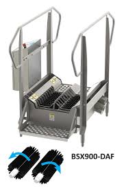 bsx900 walk through boot scrubber unit