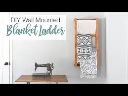 Wall Mounted Blanket Ladder