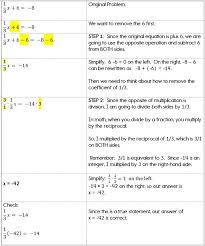 Algebra Equations Equations Two Step