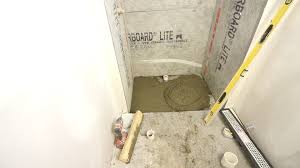 How To Build Basement Curbless Showers