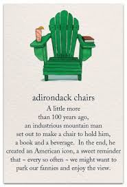 Adirondack Chair Many Occasions Card