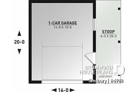 Northwest Style Detached Garage Plans