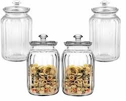 Transpa 1500 Ml Glass Storage Jars