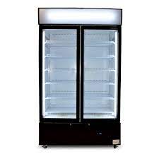 Bromic 2 Glass Door Upright Fridge 960l