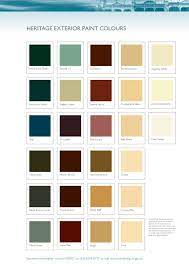 Heritage Exterior Paint Colours Paint