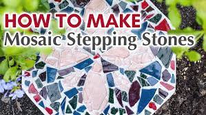 Diy Mosaic Stepping Stones