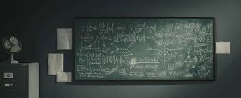 Complex Math Chalkboard Stock Photos