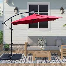 Outdoor Patio Umbrella In Red 300319 R