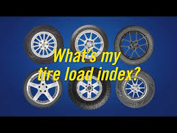 Tire Load Index Chart Goodyear Tires