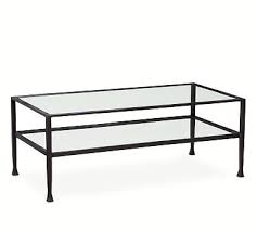Tanner Metal Amp Glass Coffee Table