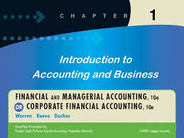 Introduction To Accounting And Business