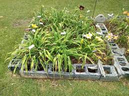 Cinderblock Concrete Block Raised Beds