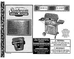 sunbeam bg6522rpb assembly instructions