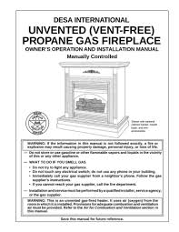 Desa Unvented Vent Free Propane Gas