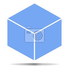 3d Cube Logo Design Icon Vector