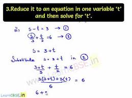 Algebraic Methods Of Solving Equations