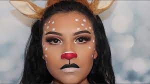 how to do reindeer makeup christmas