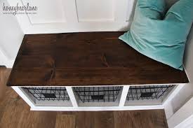 Diy Mudroom Bench Honeybear Lane