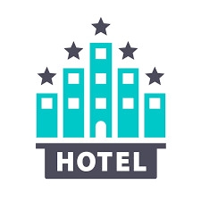 Star Hotel Gray Turquoise Icon