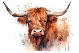 Highland Cow 4k High Resolution Image