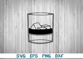 Whiskey In Glass Graphic By Svgbrooklyn