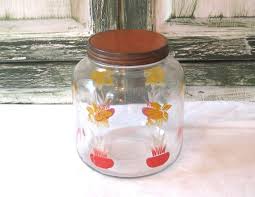 Antique Food Pantry Glass Jar Extra