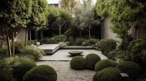 Premium Photo Zen Garden Oasis Serene