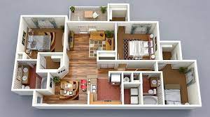 Three Bedroom House Plan