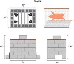 How To Build A Hog Pit From Concrete Blocks