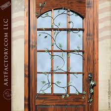 Custom French Pane Glass Front Door