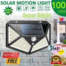 100 Led Solar Interaction Wall Lamp