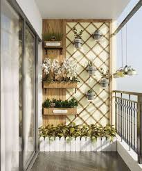 Modern Balcony Garden Ideas For Flats